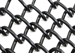 extruded chain link mini mesh